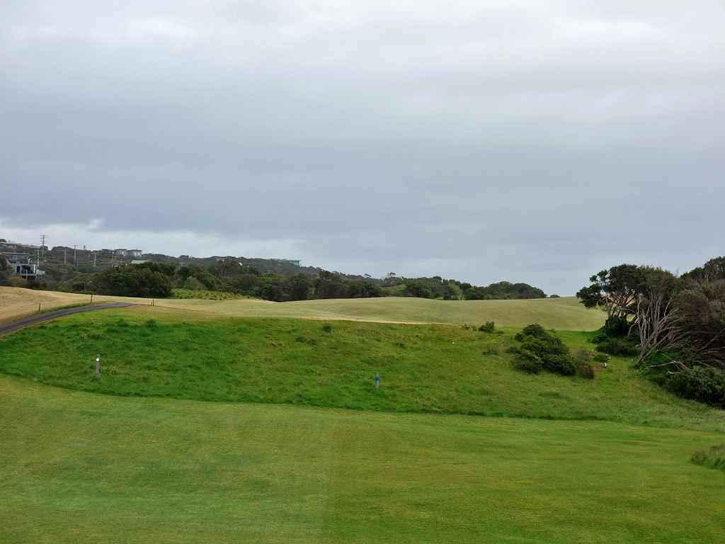 13th Hole at St Andrews Beach Golf Course (500 Yard Par 4)
